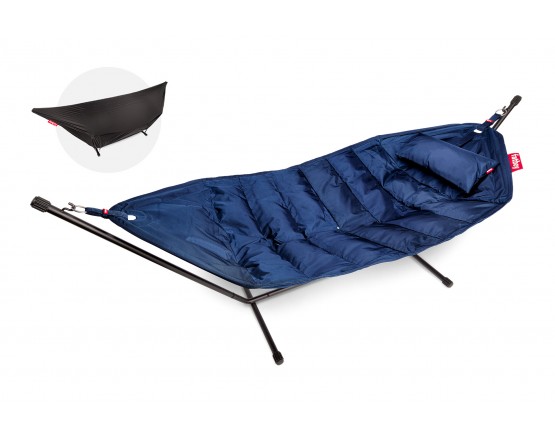 Гамак Headdemock + Подушка + Чохол Dark Blue: фото - магазин CANVAS outdoor furniture. Гамак Headdemock + Подушка + Чохол Dark Blue: фото - магазин CANVAS outdoor furniture.