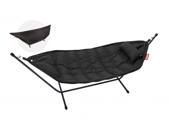 Гамак Headdemock Superb Deluxe + Подушка + Чохол Thunder Grey: фото - магазин CANVAS outdoor furniture. Гамак Headdemock Superb Deluxe + Подушка + Чохол Thunder Grey: фото - магазин CANVAS outdoor furniture.