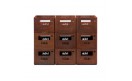 Гриль - вогнище Beer Box Fire Basket rusty: фото - магазин CANVAS outdoor furniture.