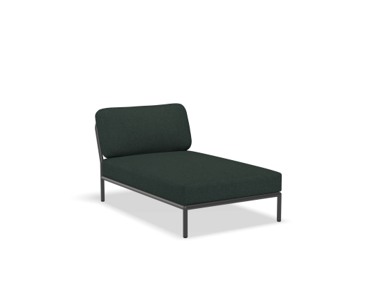 Модуль Chaiselong Alpine Green Sunbrella Heritage: фото - магазин CANVAS outdoor furniture. Модуль Chaiselong Alpine Green Sunbrella Heritage: фото - магазин CANVAS outdoor furniture.