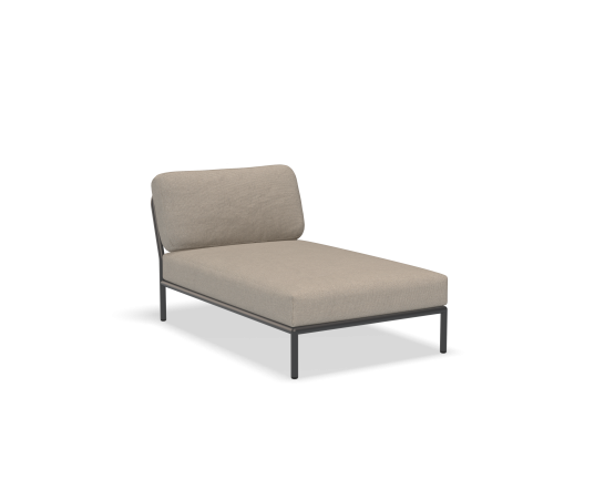 Модуль Chaiselong Ash Sunbrella Heritage: фото - магазин CANVAS outdoor furniture.