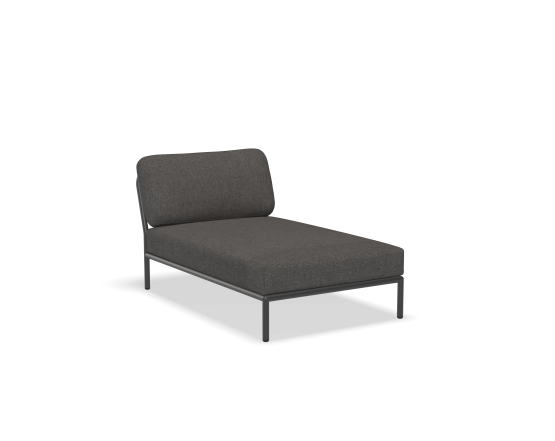 Модуль Chaiselong Dark Grey Basic: фото - магазин CANVAS outdoor furniture. Модуль Chaiselong Dark Grey Basic: фото - магазин CANVAS outdoor furniture.