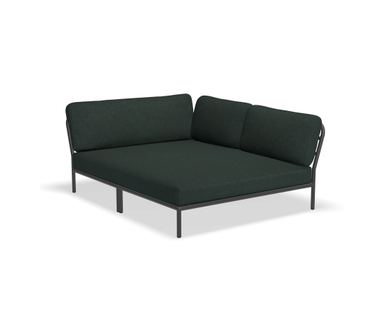 Модульний диван Level Cozy Corner Right Alpine Green Sunbrella Heritage: фото - магазин CANVAS outdoor furniture.