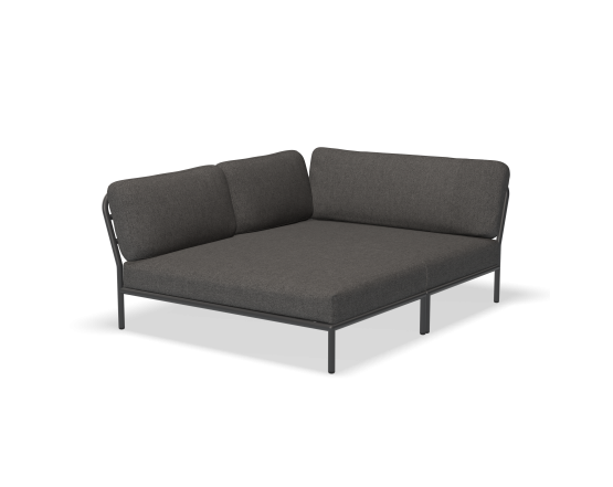 Модульний диван Level Cozy Corner Left Dark Grey Basic: фото - магазин CANVAS outdoor furniture. Модульний диван Level Cozy Corner Left Dark Grey Basic: фото - магазин CANVAS outdoor furniture.