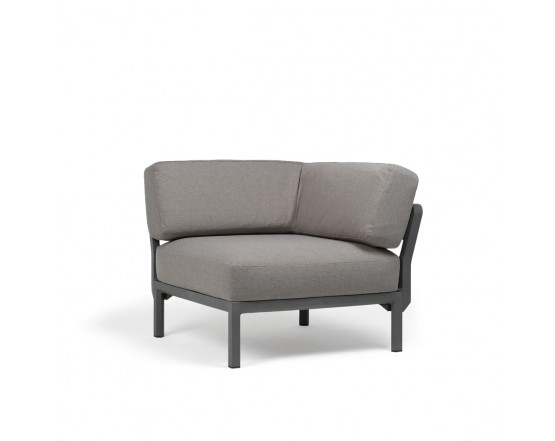 Модуль Maximo Elemento Angolo Basalto Lava Sunbrella: фото - магазин CANVAS outdoor furniture.