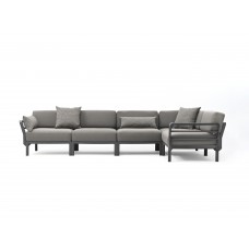 Диван Maximo 5 Basalto Lava Sunbrella: фото - магазин CANVAS outdoor furniture.