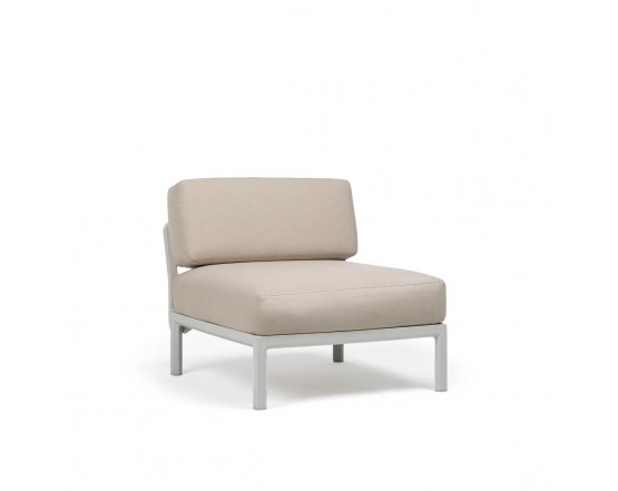 Модуль Maximo Elemento Centrale Gesso Perla Sunbrella: фото - магазин CANVAS outdoor furniture.