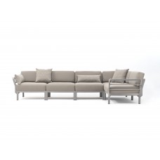 Диван Maximo 5 Gesso Perla Sunbrella: фото - магазин CANVAS outdoor furniture.
