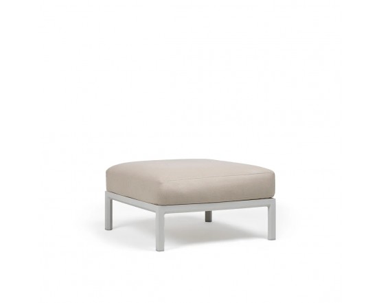 Пуф Maximo Pouf Gesso Perla Sunbrella: фото - магазин CANVAS outdoor furniture.