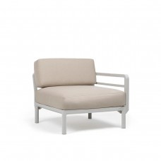 Модуль Maximo Elemento Terminale DX/SX Gesso Perla Sunbrella: фото - магазин CANVAS outdoor furniture.