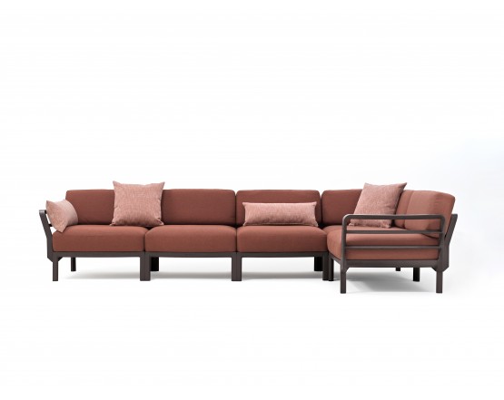 Диван Maximo 5 Terra Cannella Sunbrella: фото - магазин CANVAS outdoor furniture.