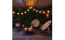Кавовий стіл COCOON Noir Table Ciment: фото - магазин CANVAS outdoor furniture.