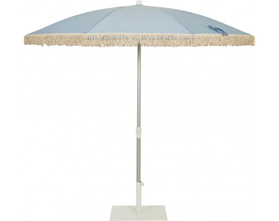 Парасолька Menorca Sky Blue Ø2,5м з базою Bond 35: фото - магазин CANVAS outdoor furniture.