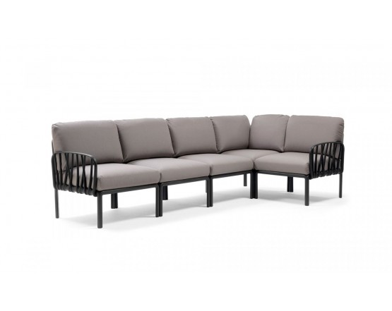 Модульний диван Komodo 5 Antracite Grigio : фото - магазин CANVAS outdoor furniture.