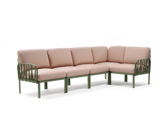 Модульний диван Komodo 5 Agave Rosa Quarzo: фото - магазин CANVAS outdoor furniture.