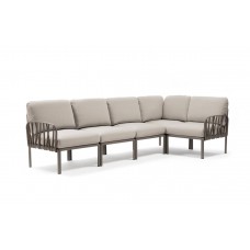 Модульний диван Komodo 5 Tortora Tech Panama: фото - магазин CANVAS outdoor furniture.