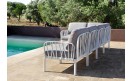 Модульний диван Komodo 5 Bianco Rosa Quarzo: фото - магазин CANVAS outdoor furniture.