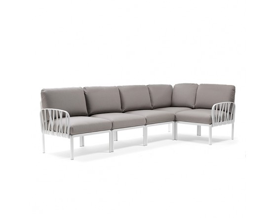 Модульний диван Komodo 5 Bianco Grigio: фото - магазин CANVAS outdoor furniture.