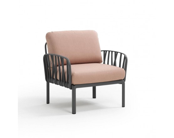 Модуль Komodo Poltrona Antracite Rosa Quarzo: фото - магазин CANVAS outdoor furniture.