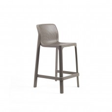Барний стілець Net Stool Mini Tortora: фото - магазин CANVAS outdoor furniture.