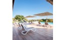 Шезлонг Omega Bianco Tortora: фото - магазин CANVAS outdoor furniture.