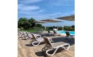 Шезлонг Omega Bianco Tortora: фото - магазин CANVAS outdoor furniture.