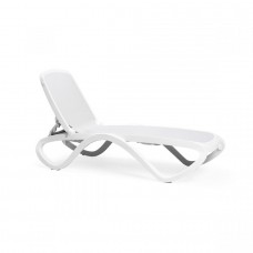 Шезлонг Omega Bianco Bianco: фото - магазин CANVAS outdoor furniture.