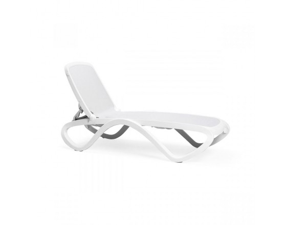 Шезлонг Omega Bianco Bianco: фото - магазин CANVAS outdoor furniture.