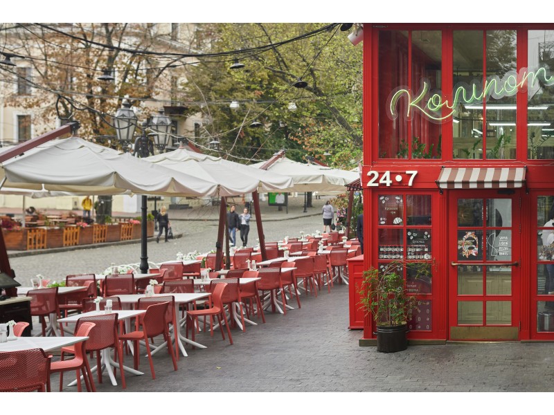 м. Одеса - Ресторан "Компот": фото - магазин CANVAS outdoor furniture.