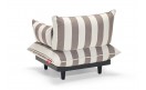 Крісло Paletti Lounge Chair Stripe Cacao: фото - магазин CANVAS outdoor furniture. Крісло Paletti Lounge Chair Stripe Cacao: фото - магазин CANVAS outdoor furniture.