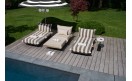 Модуль Paletti Hocker Stripe Cacao: фото - магазин CANVAS outdoor furniture.