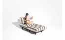 Модуль Paletti Hocker Stripe Cacao: фото - магазин CANVAS outdoor furniture.