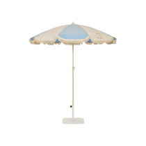 Парасоля NEW TOSCANA Ø200 SKY BLUE-SAND з базою BOND 35 KG зображення №1