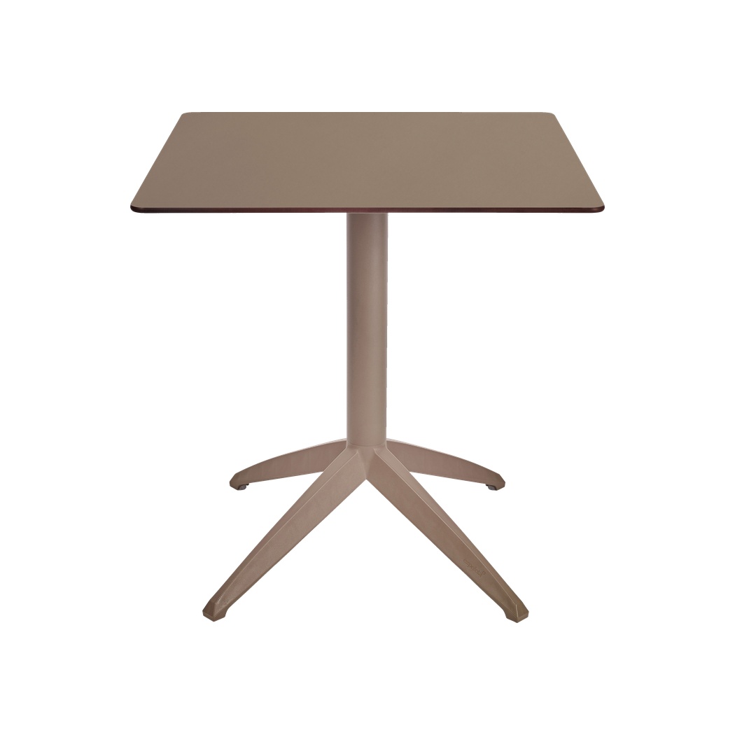Стіл QUATRO FIX 70X70 Taupe-Taupe зображення №1 Стіл QUATRO FIX 70X70 Taupe-Taupe зображення №1