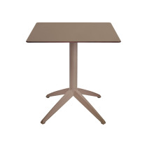 Стіл QUATRO FIX 70X70 Taupe-Taupe зображення №1 Стіл QUATRO FIX 70X70 Taupe-Taupe зображення №1