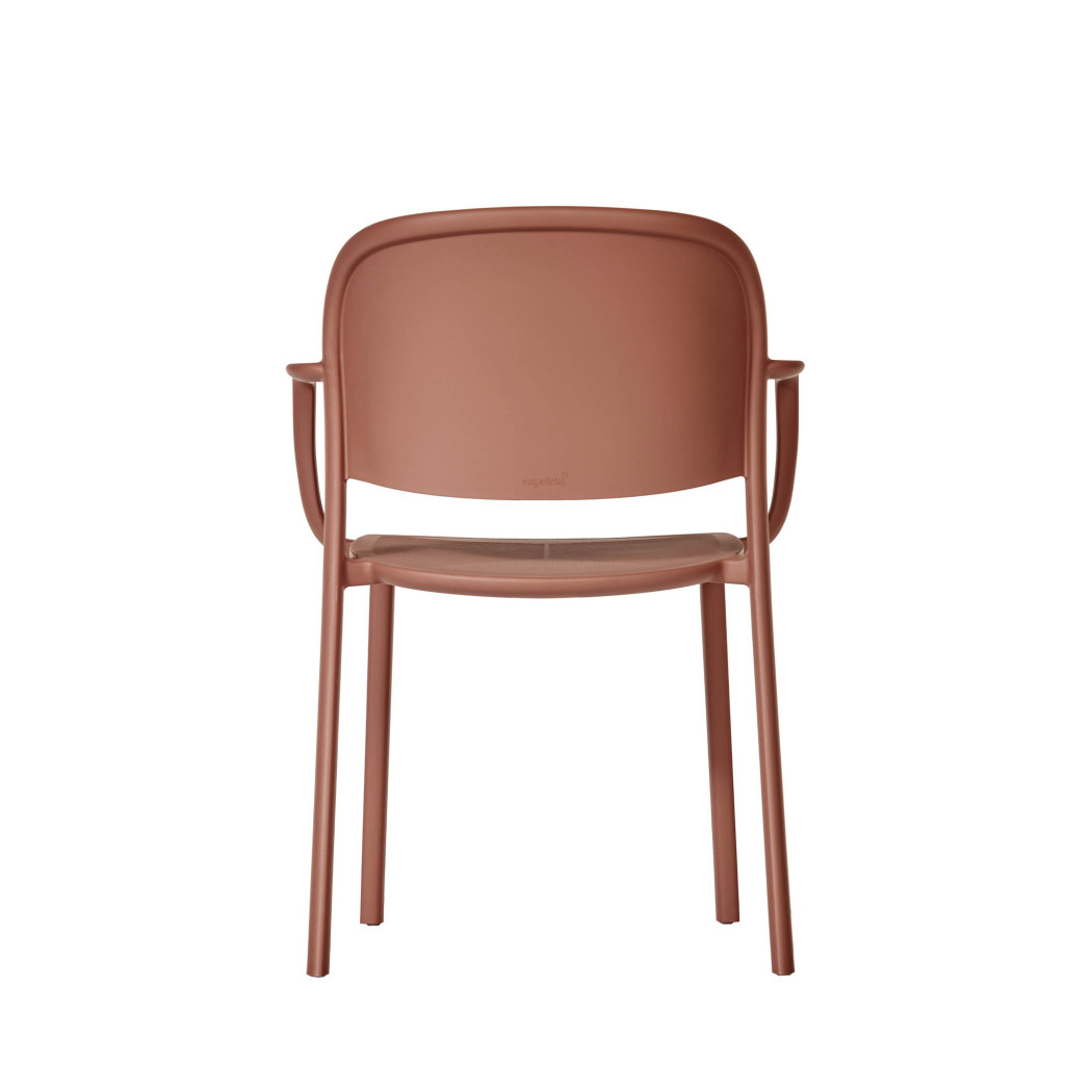 Крісло TRENA ARMCHAIR TERRACOTA зображення №4 Крісло TRENA ARMCHAIR TERRACOTA зображення №4