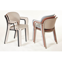 Крісло TRENA ARMCHAIR TERRACOTA зображення №6 Крісло TRENA ARMCHAIR TERRACOTA зображення №6