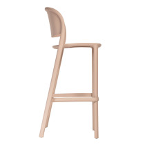 Барний стілець TRENA STOOL SOFT PINK зображення №2 Барний стілець TRENA STOOL SOFT PINK зображення №2