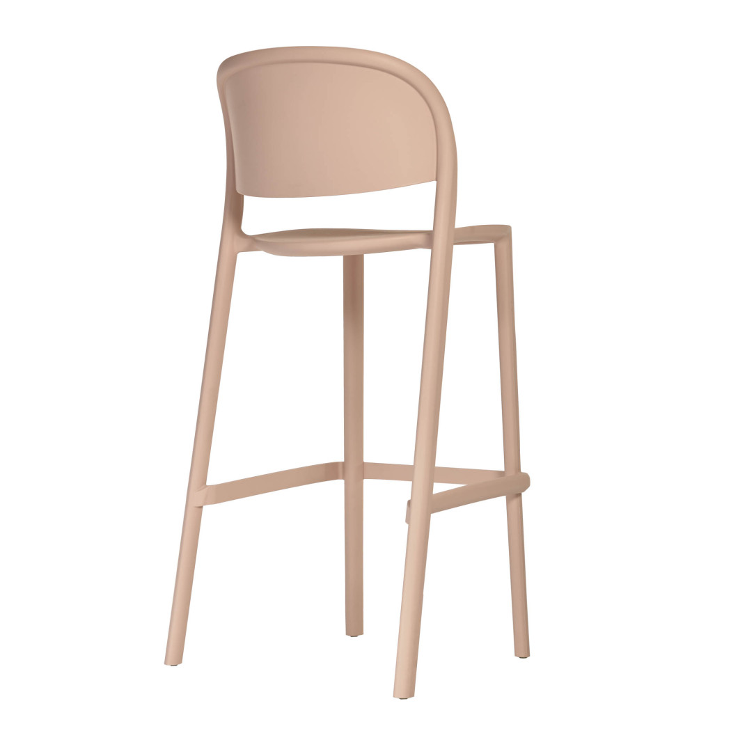 Барний стілець TRENA STOOL SOFT PINK зображення №3 Барний стілець TRENA STOOL SOFT PINK зображення №3