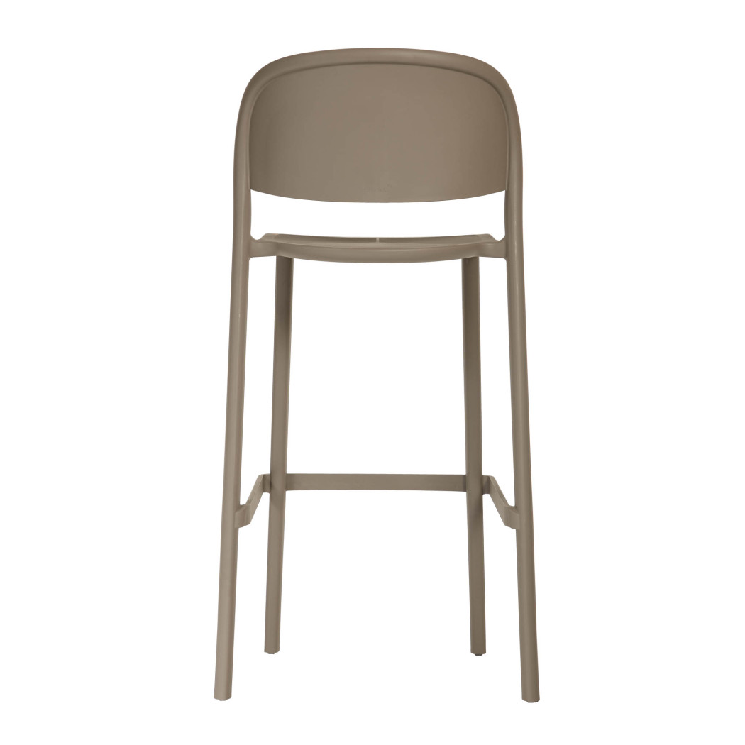 Барний стілець TRENA STOOL TAUPE зображення №4 Барний стілець TRENA STOOL TAUPE зображення №4
