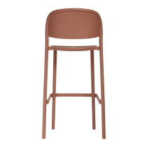 Барний стілець TRENA STOOL TERRACOTA зображення №4