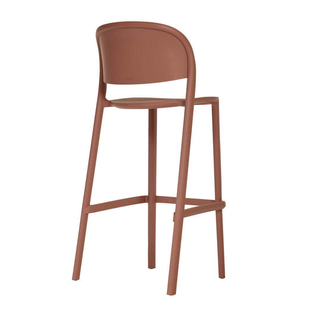 Барний стілець TRENA STOOL TERRACOTA зображення №3