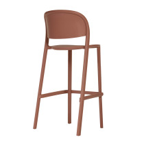 Барний стілець TRENA STOOL TERRACOTA зображення №3