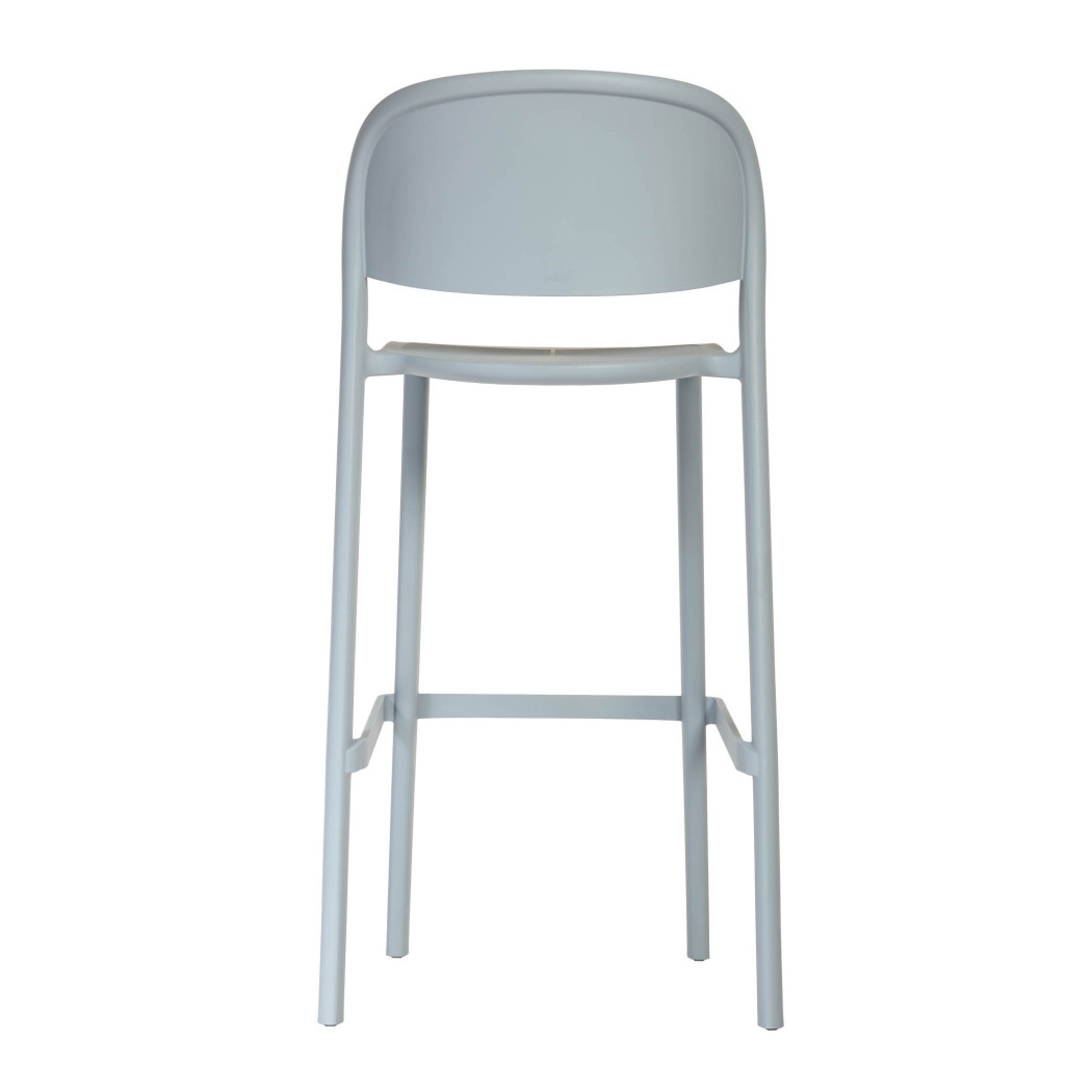 Барний стілець TRENA STOOL BLUE GREY зображення №4 Барний стілець TRENA STOOL BLUE GREY зображення №4