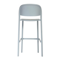 Барний стілець TRENA STOOL BLUE GREY зображення №4 Барний стілець TRENA STOOL BLUE GREY зображення №4