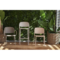 Барний стілець TRENA STOOL TERRACOTA зображення №6