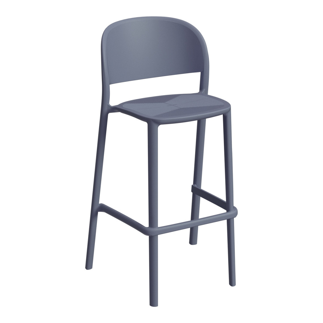 Барний стілець TRENA STOOL Indigo зображення №1 Барний стілець TRENA STOOL Indigo зображення №1