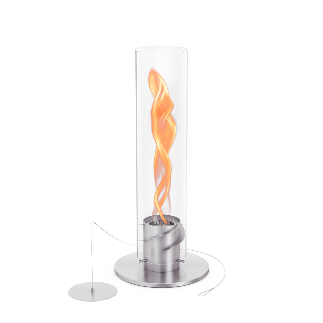 Біокамін SPIN 1500 Silver зображення №1