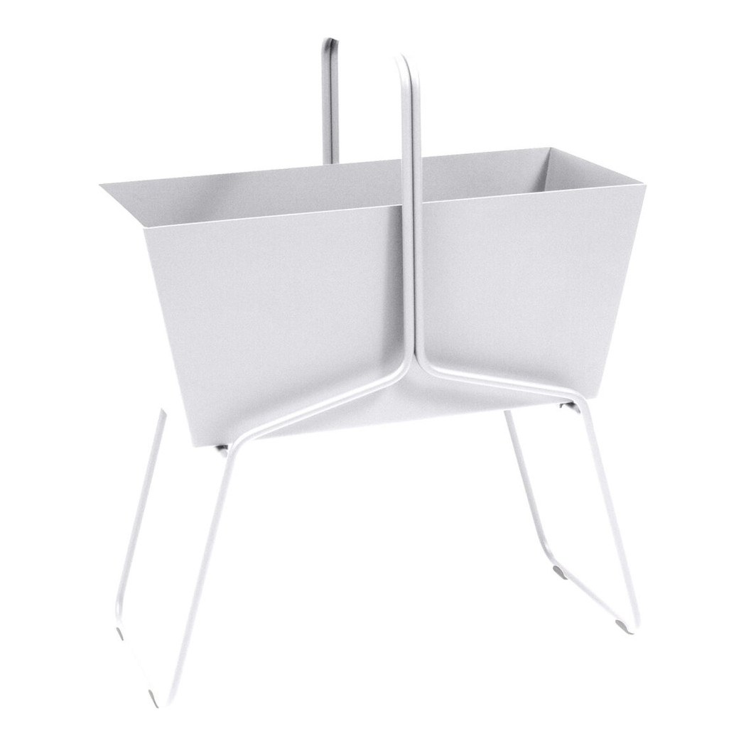 Кашпо Basket High Cotton White зображення №1