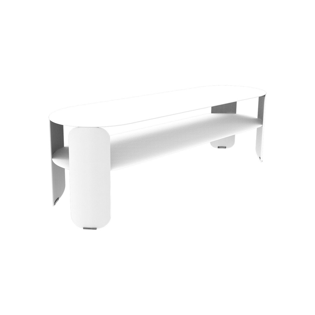 Столик Bebop Low Console Cotton White зображення №1 Столик Bebop Low Console Cotton White зображення №1